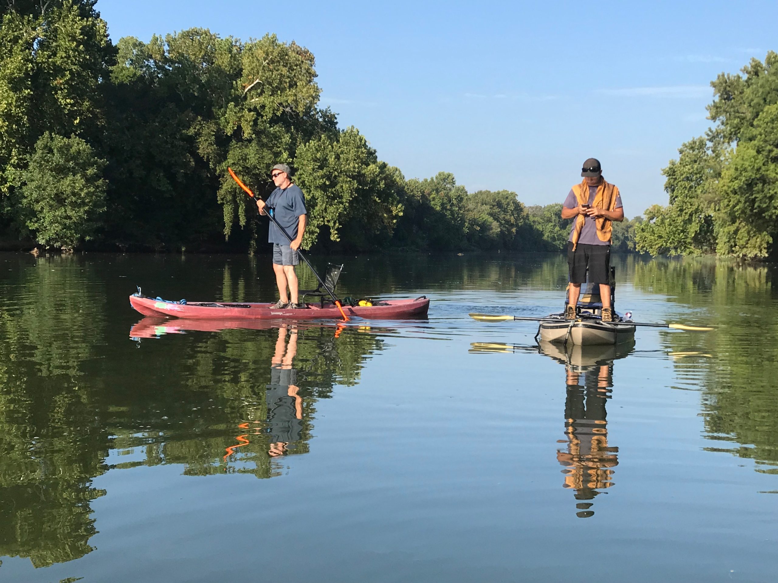 guided kayak trip texas